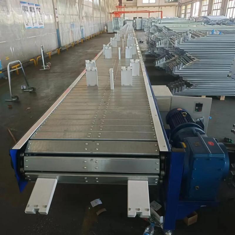 重型扣板式輸送機(jī)機(jī)電設(shè)備汽車(chē)配件組裝流水線#扣板輸送機(jī)#車(chē)間 - 抖